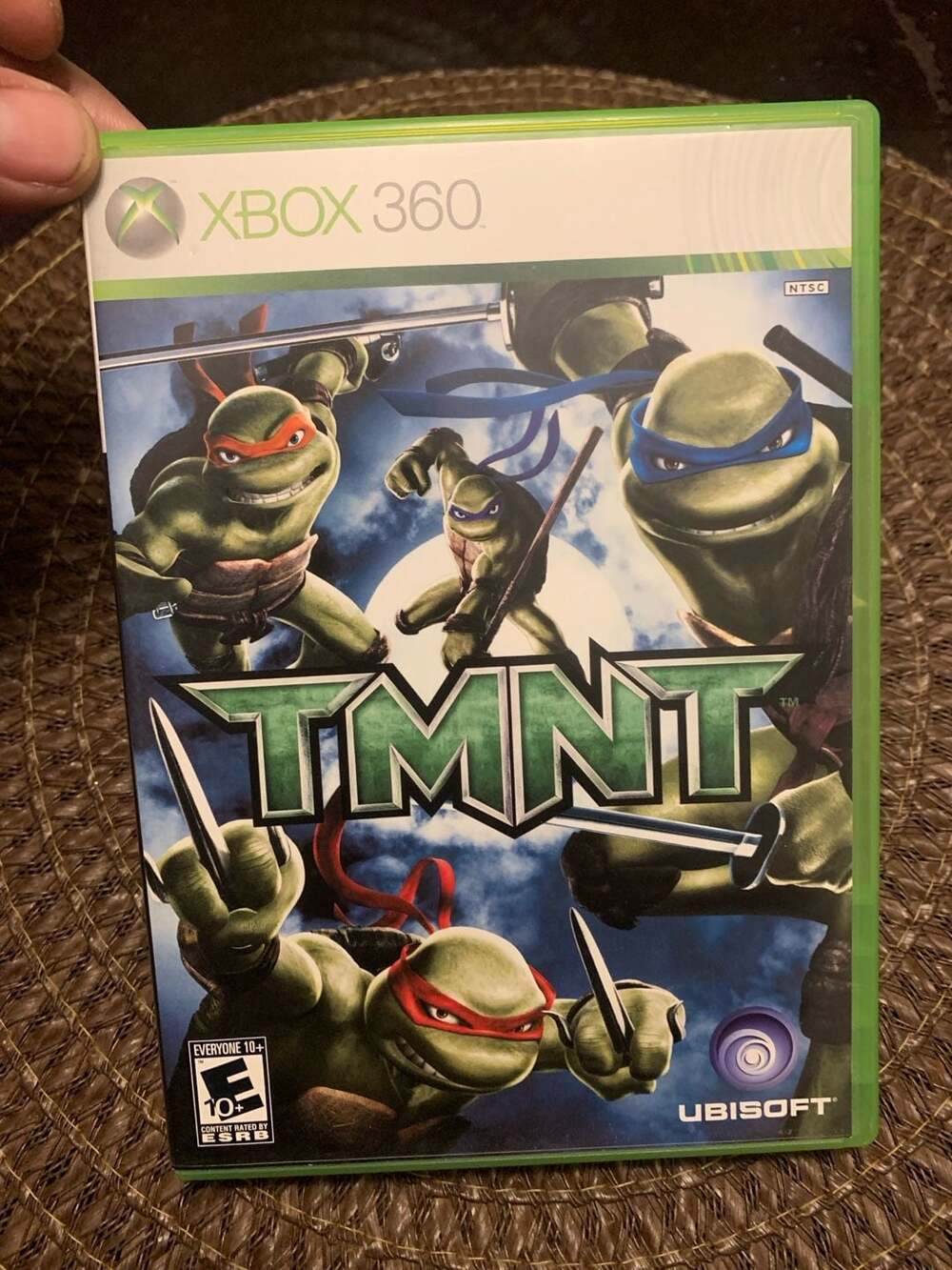 TMNT Teenage Mutant Ninja Turtles Xbox 360 Video Game Complete